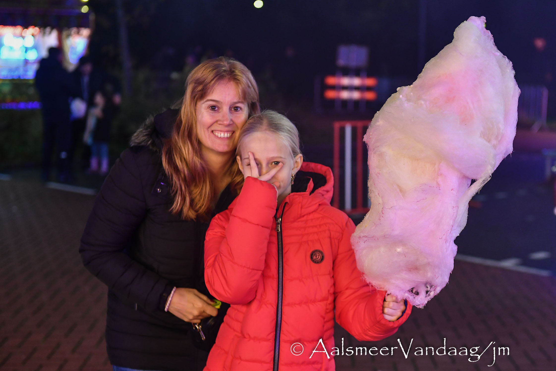 Griezelen op Halloweenkermis