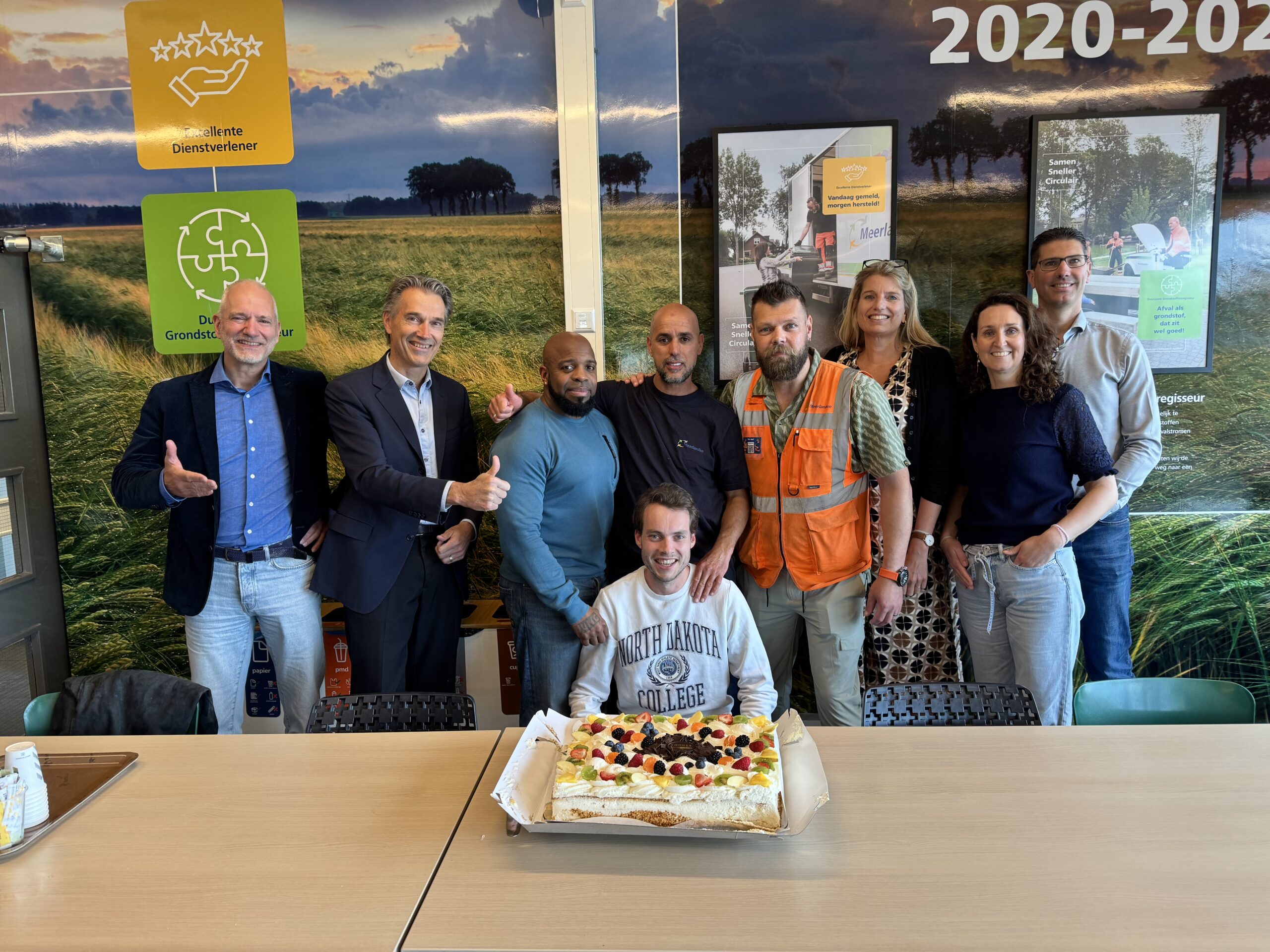 Wethouder bedankt Meerlanden