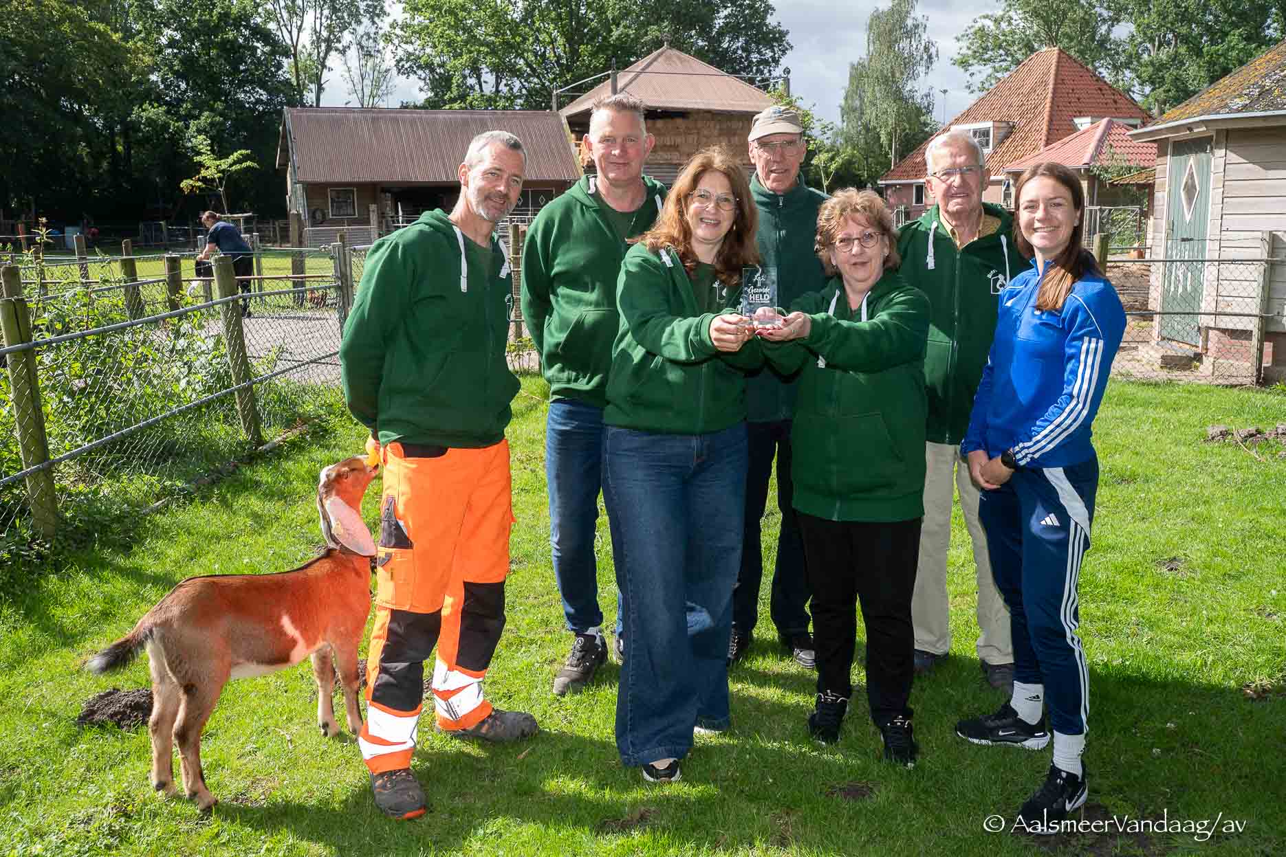 Vrijwilligers Boerenvreugd gehuldigd als ‘gezonde helden’